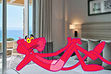 cartoon characters on holiday